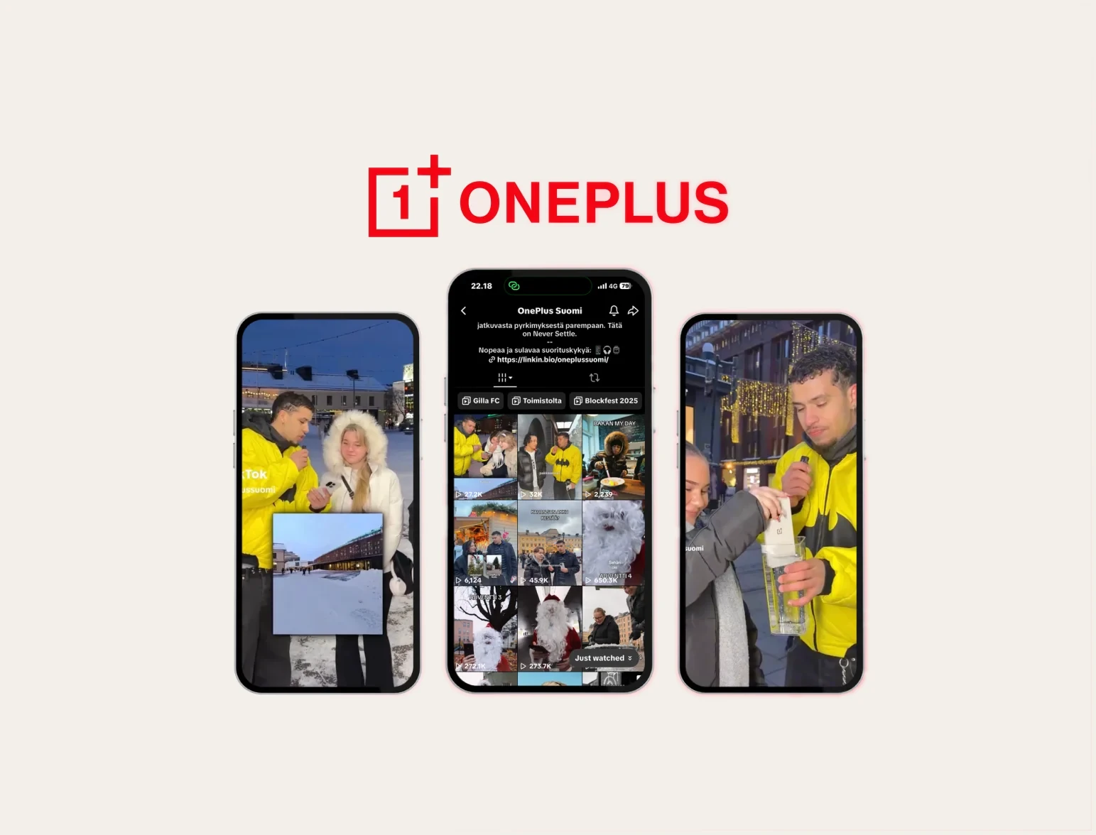 OnePlus: Formin tuottamia lyhytvideoita